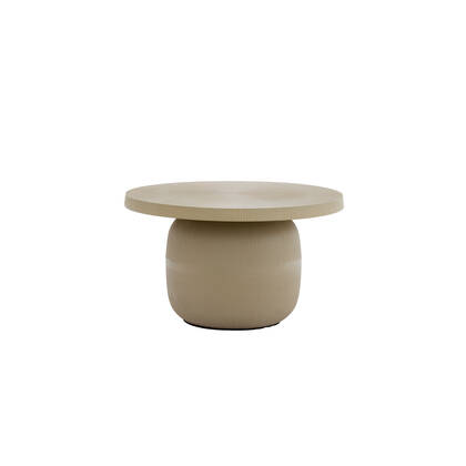 Light & Living - Salontafel TIGRAN - Ø59x35.5cm - Bruin