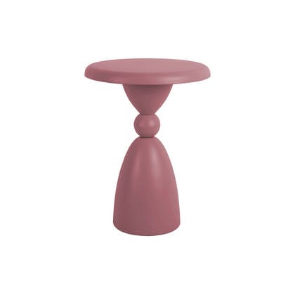 Leitmotiv - Bijzettafel Folly Outdoor - Rose tan Roze