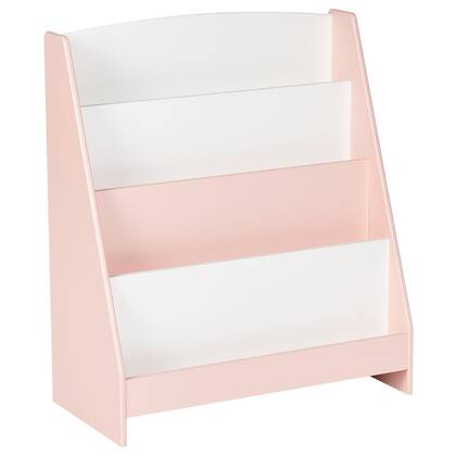 Beliani - LILOET - Boekenkast met 4 planken - Pastel - Hout Roze