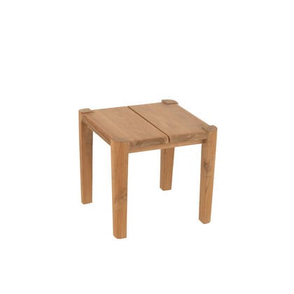 J-Line Bijzettafel Bruce Teak Naturel Beige
