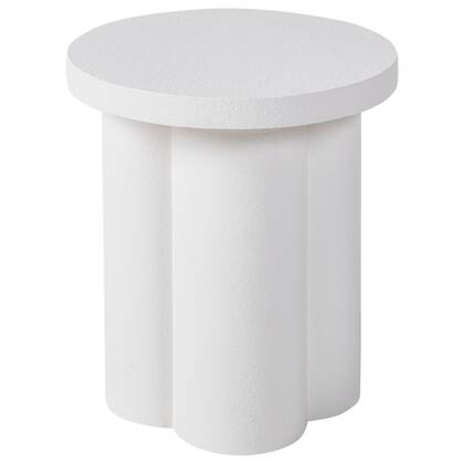 Beliani - ADEL - Bijzettafel - Wit - MDF