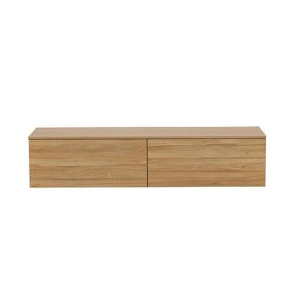 Svea - Santo zwevend TV-meubel - 160 cm - naturel Crème