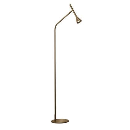 ETH Kim Vloerlamp 1x GU10 Gold|Brown Goud, Bruin