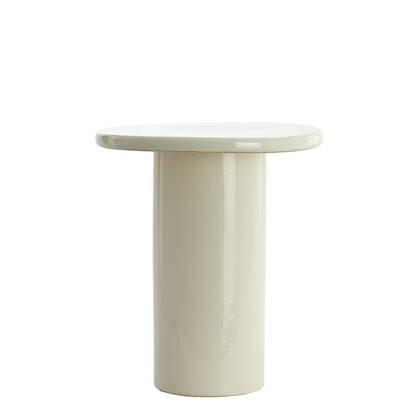 Light & Living - Bijzettafel TUDO - Ø40.5x45.5cm - Wit