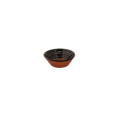 Colori Del Sud Mezquita Circle Schaal 23 cm 1.8 l Zwart Bruin