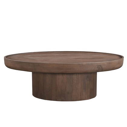 DÉJA Living - Salontafel Mangohout - Donker - 120x65x39cm - Sola Bruin