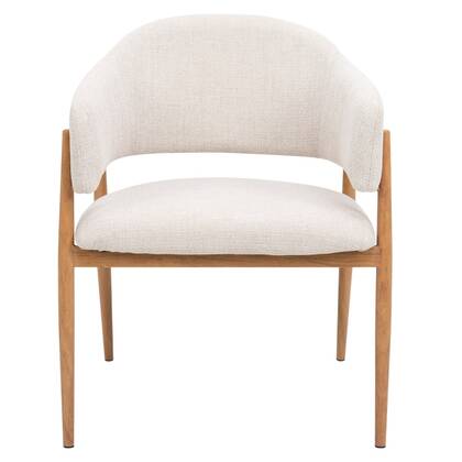DÉJA Living - Eetkamerstoel Beige|Naturel - Zithoogte 48cm - Dénia - Set van 2