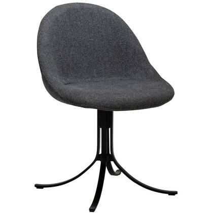 Dan-Form Dolo Steen Bouclé Draaistoel set van 2 Grijs