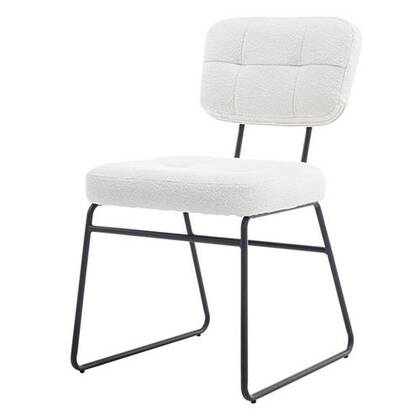 Anli-Style Tower living Padola sidechair - Naturel Wit