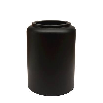 Vase The World Horsens S black Ø37 x H50 cm Zwart