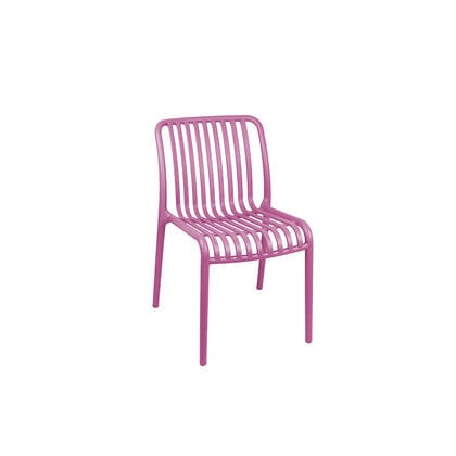 Leitmotiv - Eetkamerstoel Glee - Helder Roze