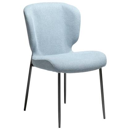 Dan-Form Glory Mist Bouclé Eetkamerstoel set van 2 Blauw