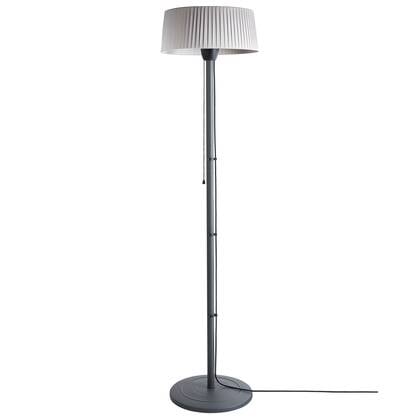 Beliani - VARAZZE - Terrasverwarmer - Grijs - Staal