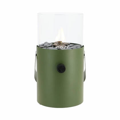Cosi Fires Cosiscoop Original gaslantaarn - moss green Groen