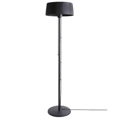 Beliani - VARAZZE - Terrasverwarmer - Zwart - Staal