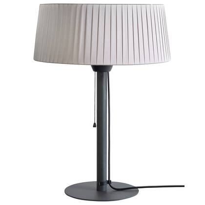 Beliani - OLLERIA - Terrasverwarmer - Grijs - Staal