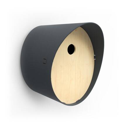 Capi Europe Vogelhuisje rond - 23x19x24 - Antraciet