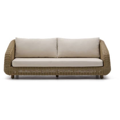 Lounge Chair Meria, 3 zits bank Bruin