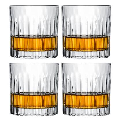Cookinglife Whiskey Glazen | Cocktailglazen | Waterglazen Moville - 320 ml - 4 stuks
