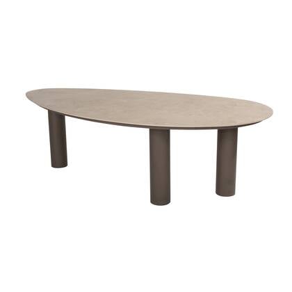 4 Seasons Arizona organische tuintafel 240x120 cm. - zand|terre Beige