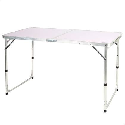 HIXA Campingtafel Vouwtafel Inklapbare tafel Strandtafel Wit Verste...