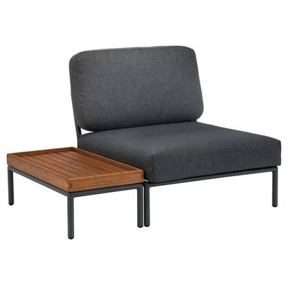 Houe Level loungeset tuin 4 dark grey Grijs