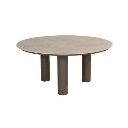4 Seasons Arizona ronde tuintafel Ø160 cm. - zand|terre Beige
