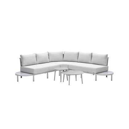 Frigole loungeset - 5-dlg. - -sand - valley sand Taupe