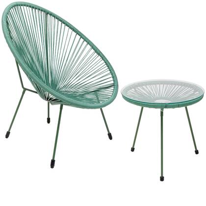 Kare Design Acapulco Mono tuinmeubelair - Groen