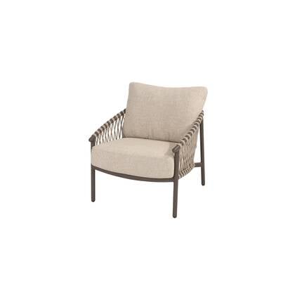 4-Seasons Allora loungestoel - terre Bruin
