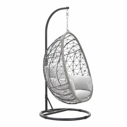 Garden Impressions Panama hangstoel swing egg- rope Taupe