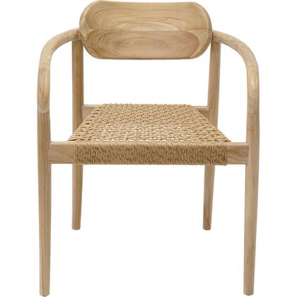 Kare Design Sole Mio tuinstoel met armleuningen Messing