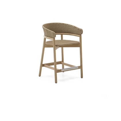 Barkruk Arinella, Zithoogte 65 cm Bruin
