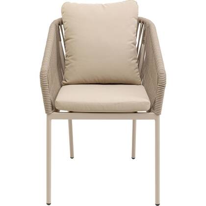 Tuinstoel met armleuningen Cyprus Kare Design Beige