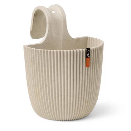 Capi Europe Balkonbak Groove 'made with' zaagsel - 21x28 - Zaagsel Beige