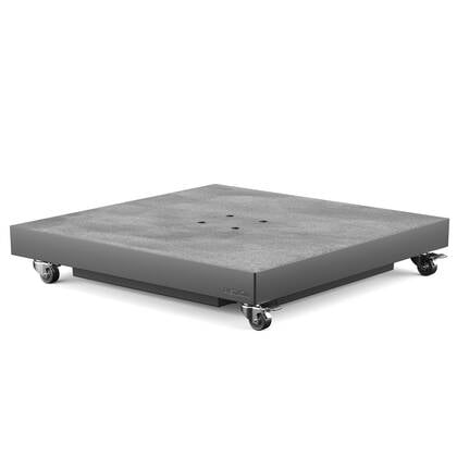 Platinum Ceramica 90 kg - antraciet - verrijdbare parasolvoet Grijs