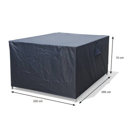 Coverit loungeset beschermhoes - 285x220xH70 cm Grijs