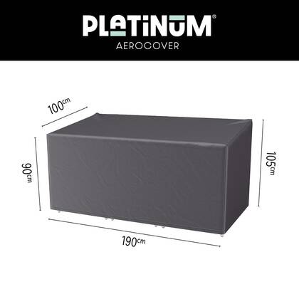 Platinum Aerocover loungestoelen + hocker beschermhoes