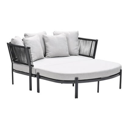 Garden Impressions Atlanta lounge ligbed - daybed - donker Grijs
