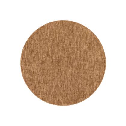 GI Gisborne buitenkleed Ø160 cm. - Natural Coconut Bruin