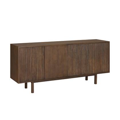 Dressoir Tomar - Bruin - Hout - 180x80x45cm (BxHxD)