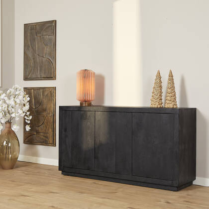 Starfurn Dressoir Brussel Black | 150 cm Zwart