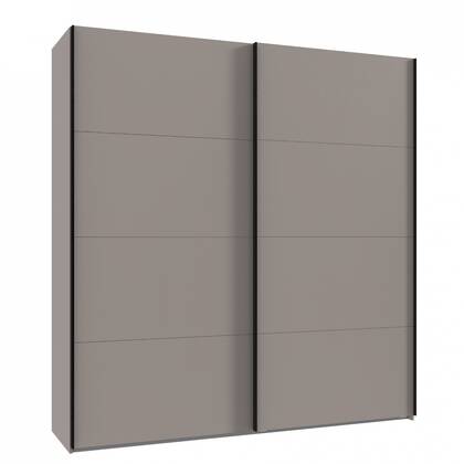 Kledingkast Aalst - Taupe - Hout - 180x210x65cm (BxHxD)