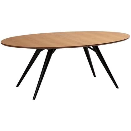 Dan-Form Eclipse Eiken Eettafel Ovaal Bruin