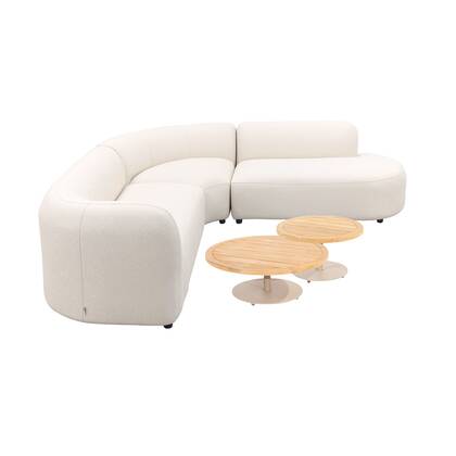 Madeira|Volta ronde loungeset links - Naturel|Teak