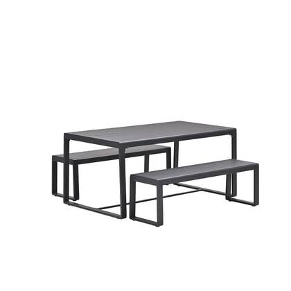 Amada picknick set - carbon black