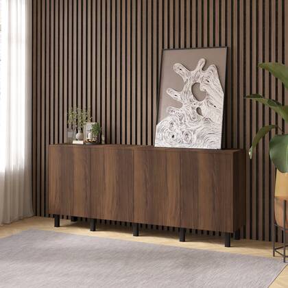 Artego Design Trentino Ayaya 203 cm Dressoir Walnoot Bruin