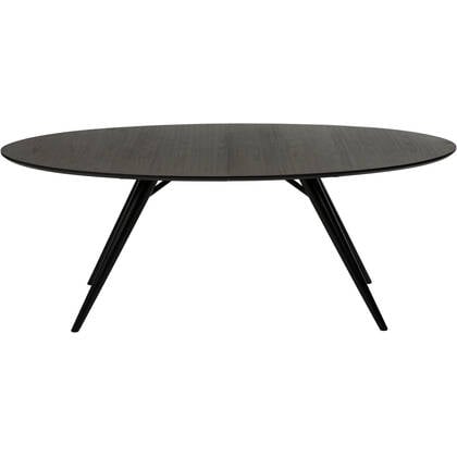 Dan-Form Eclipse Ovaal Eettafel Grijs | Mocca Bruin