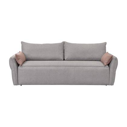 Calicosy - Slaapbank 3-zits in stof B238 cm - LAGOS - Grijs