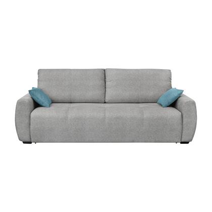 Calicosy - Slaapbank 3-zits in stof B246 cm - ALBA - Grijs